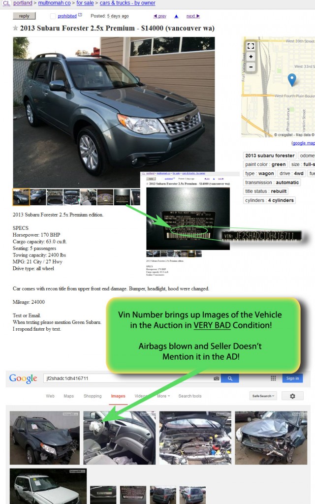 Whats the Deal with Salvage Titled Cars in Portland?